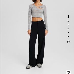 Bershka Wide Leg tailored pants